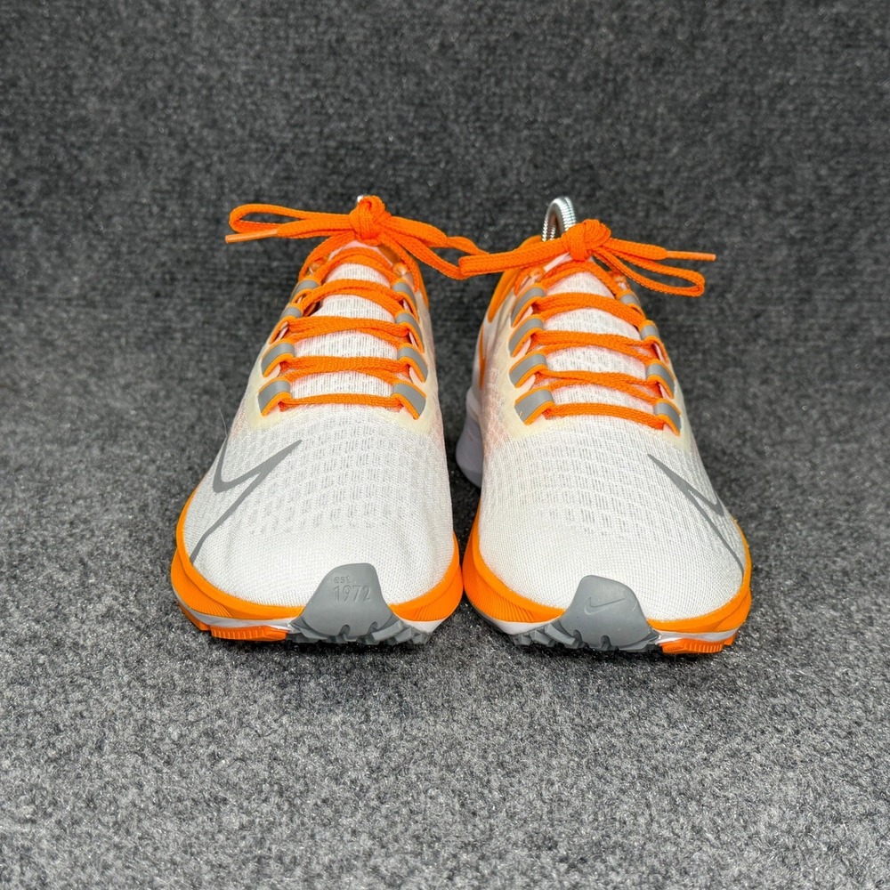 Nike‎ Air Zoom Pegasus 37 Tennessee Running Shoes Men's 7 White Orange Athletic - Picture 2 of 13